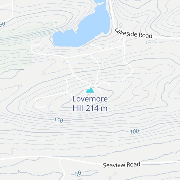 Map of Lovemore Hill