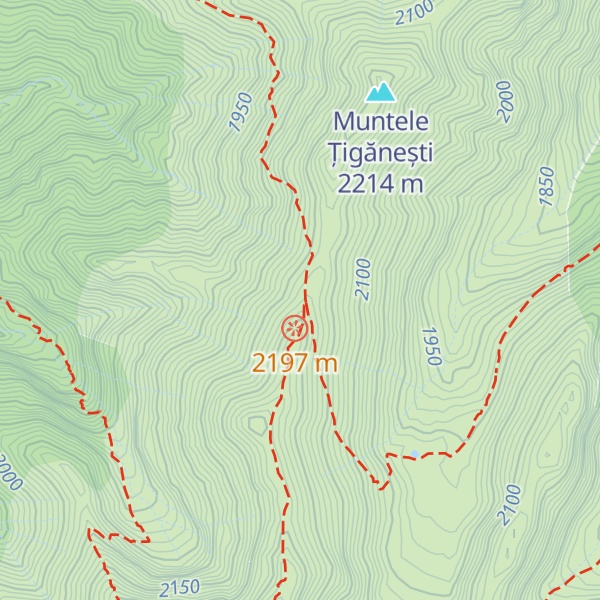 Map of Refugiul Țigănești