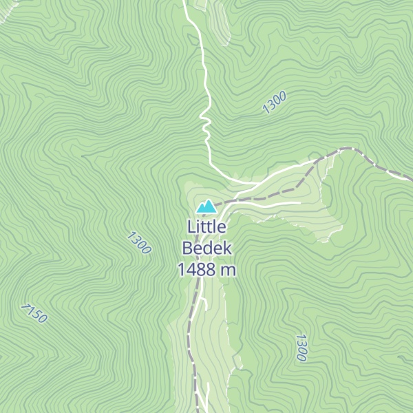 Map of Little Bedek