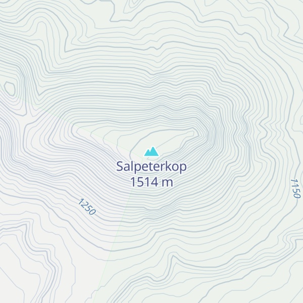 Map of Salpeterkop