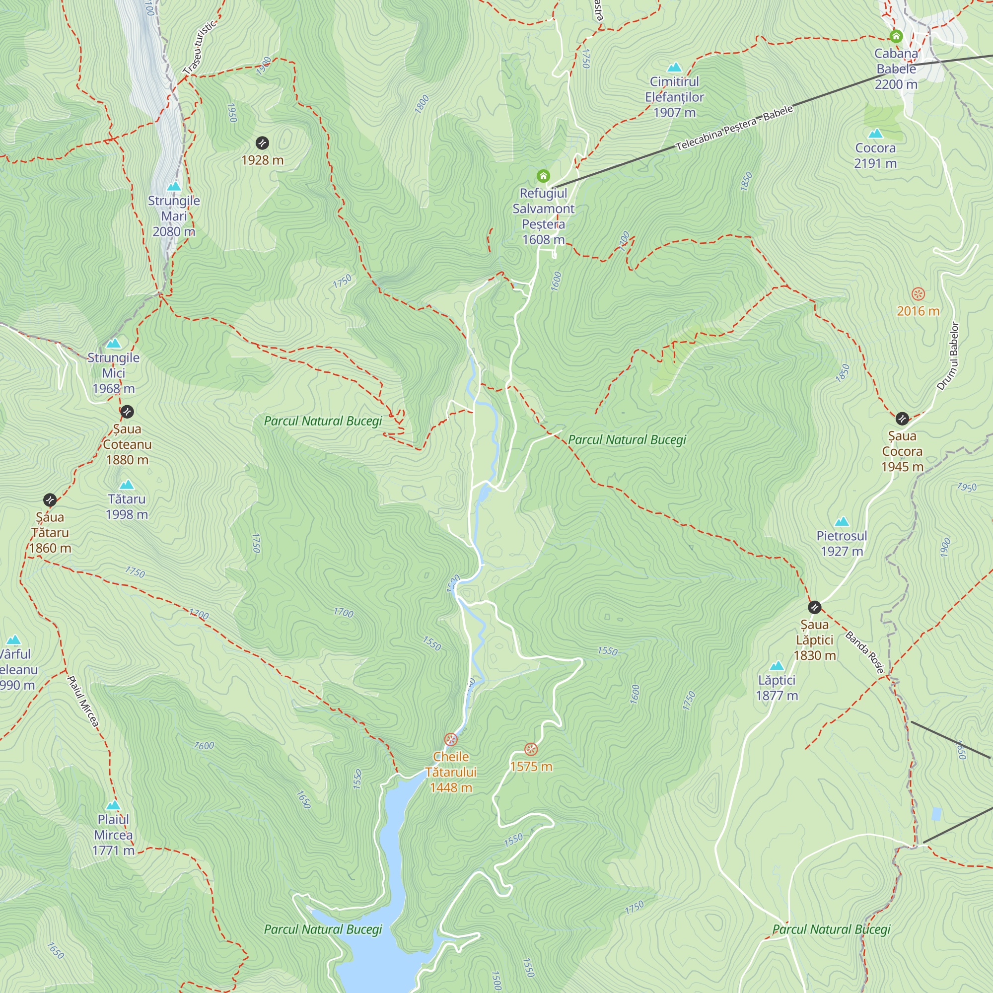 Casa Iustin map