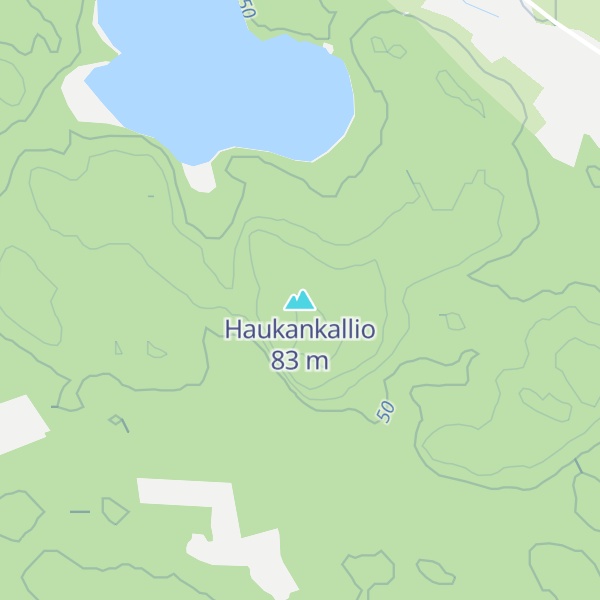 Map of Haukankallio