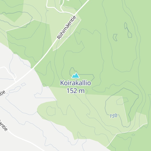 Map of Koirakallio