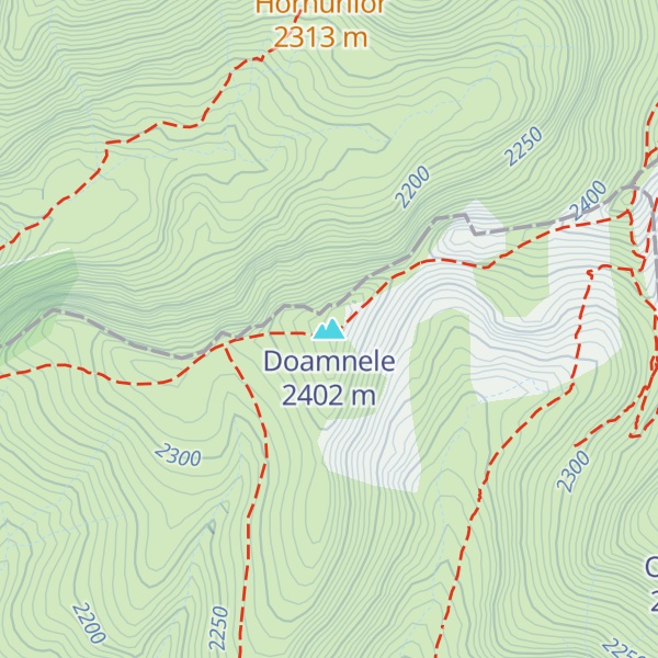 Map of Doamnele