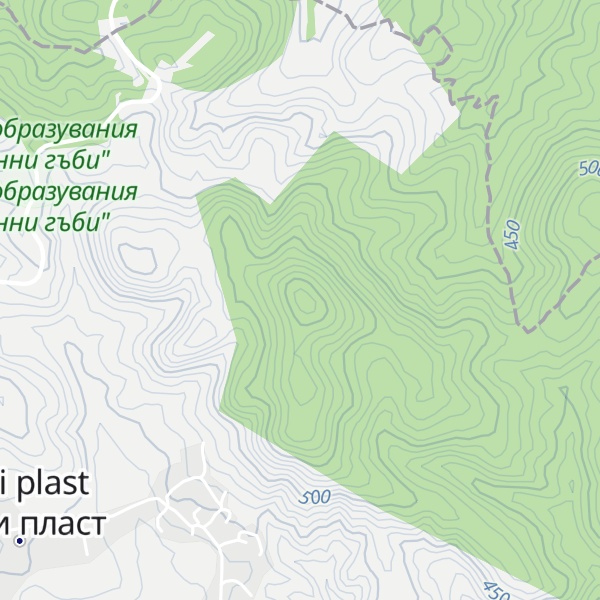 Map of Karatepe