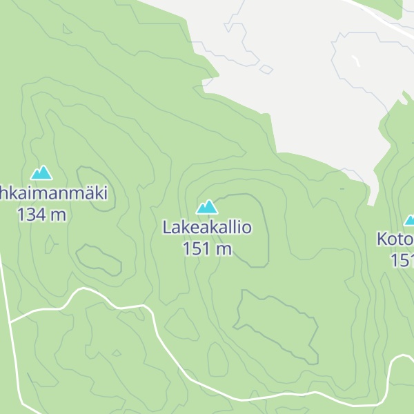 Map of Lakeakallio