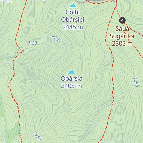 Map of Obârșia