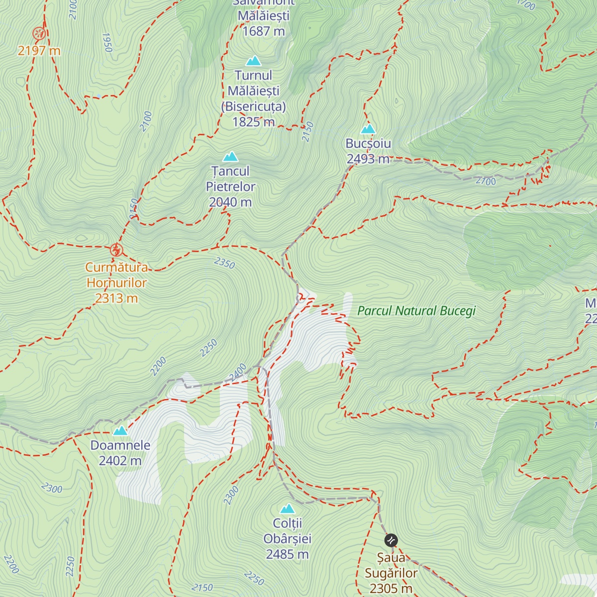 Omu Chalet map