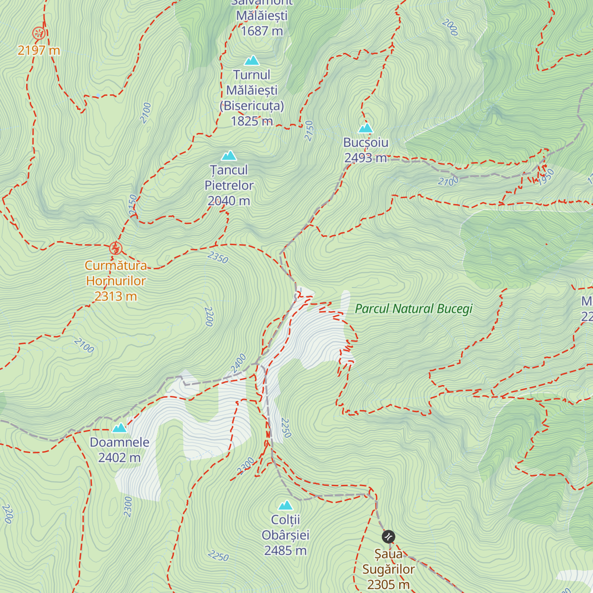 Omu Chalet map