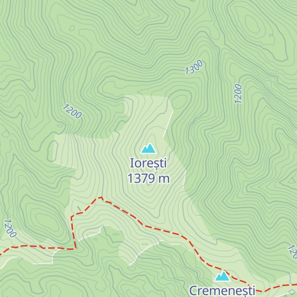Map of Iorești
