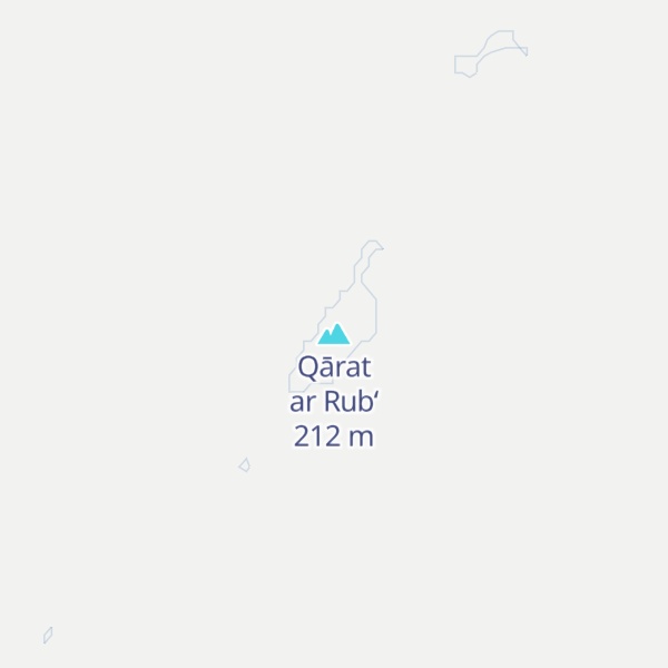 Map of Qārat ar Rub‘