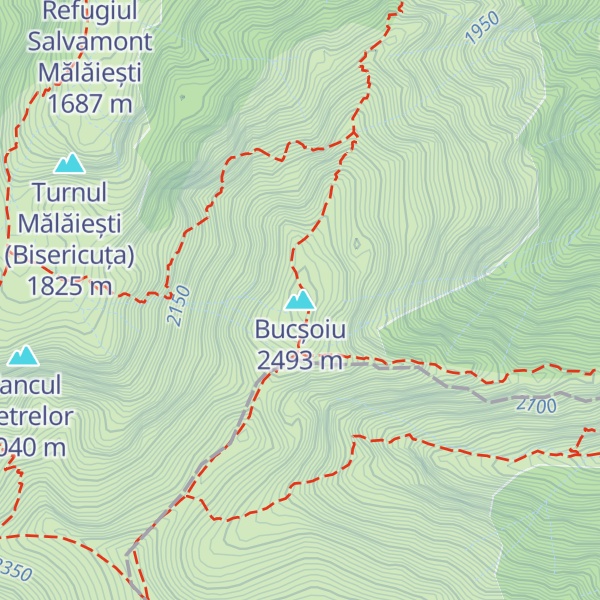 Map of Bucșoiu