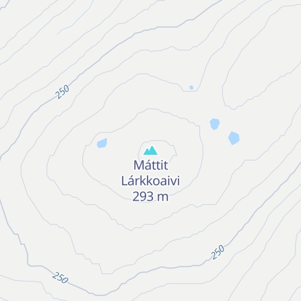 Map of Máttit Lárkkoaivi