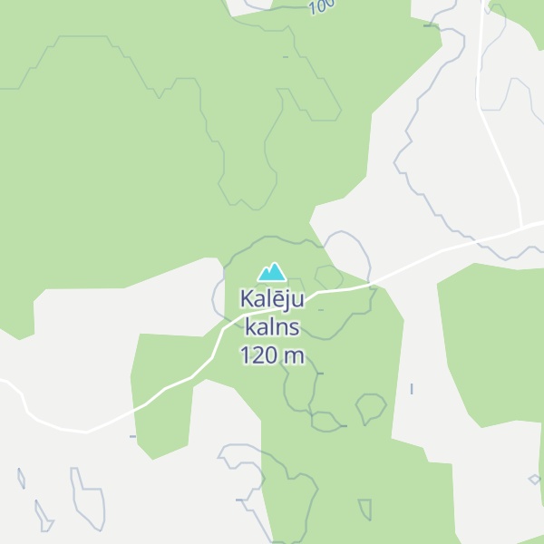 Map of Kalēju kalns