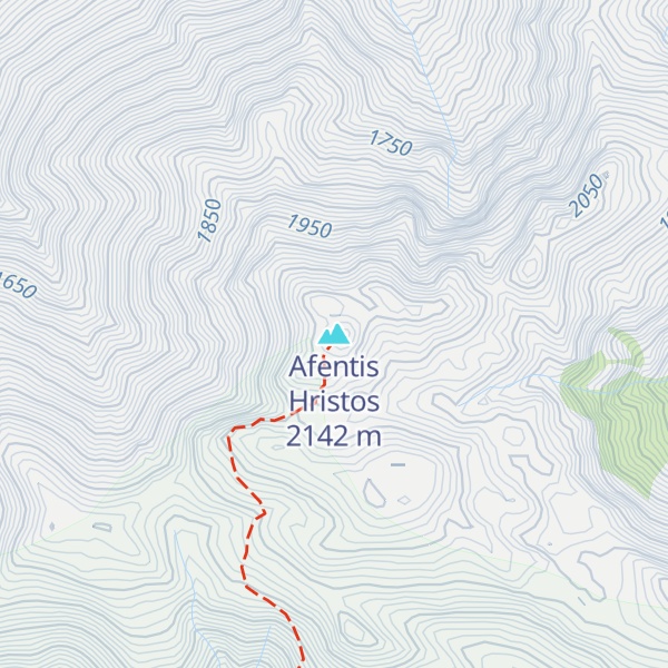 Map of Afentis Hristos
