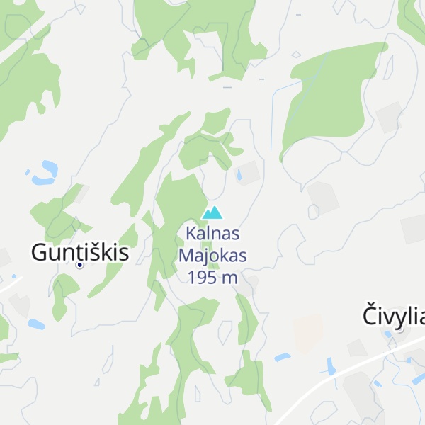 Map of Kalnas Majokas