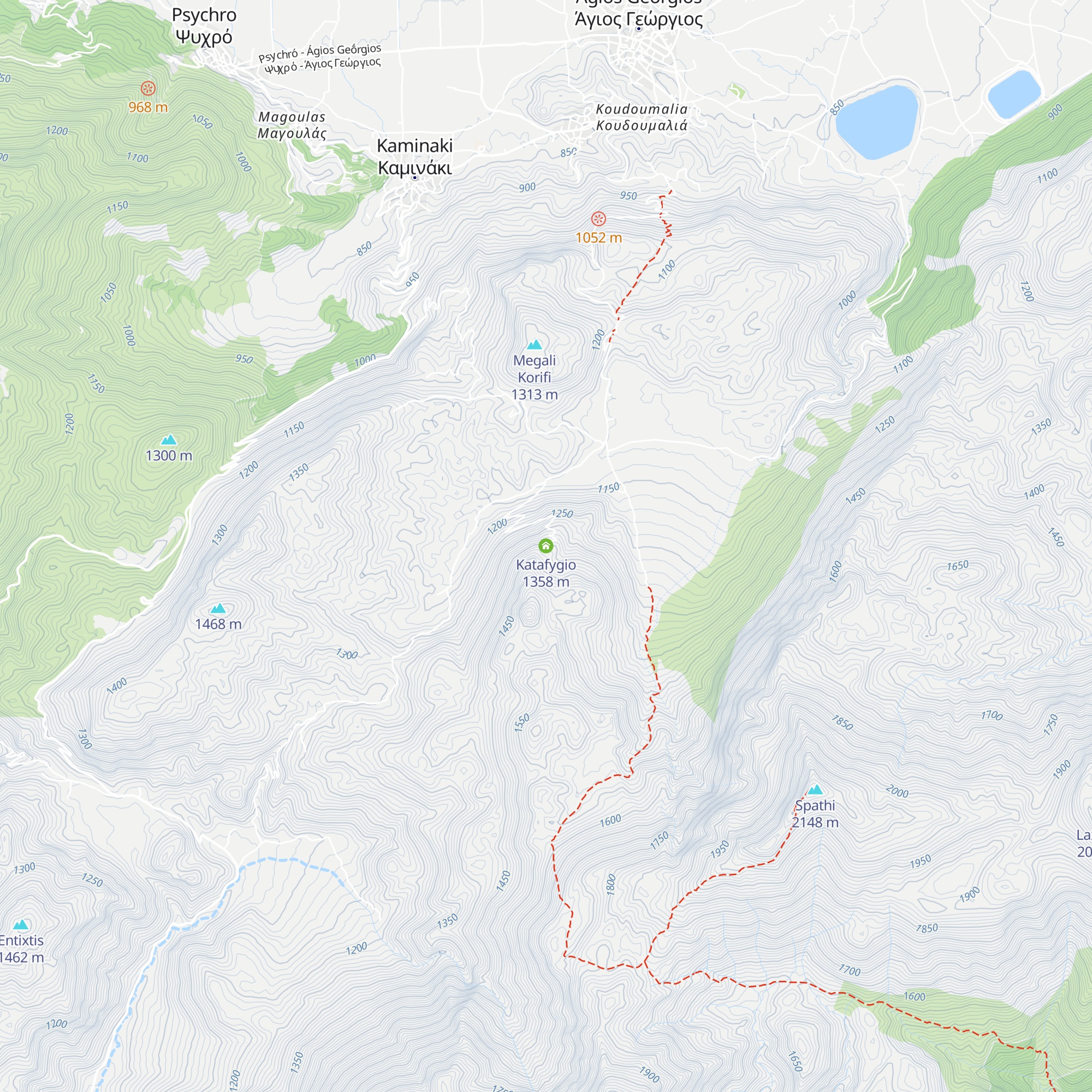Katafygio map