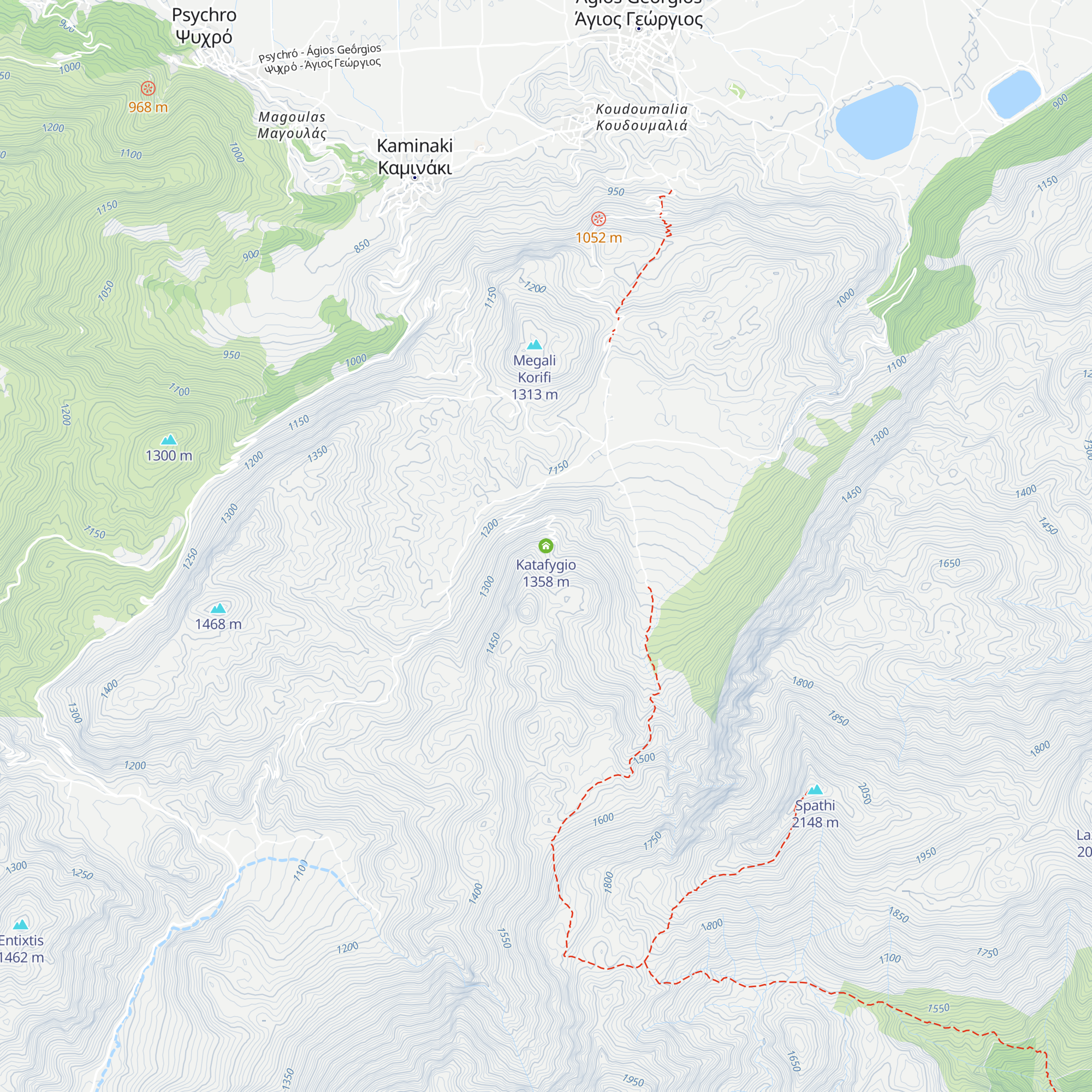 Katafygio map