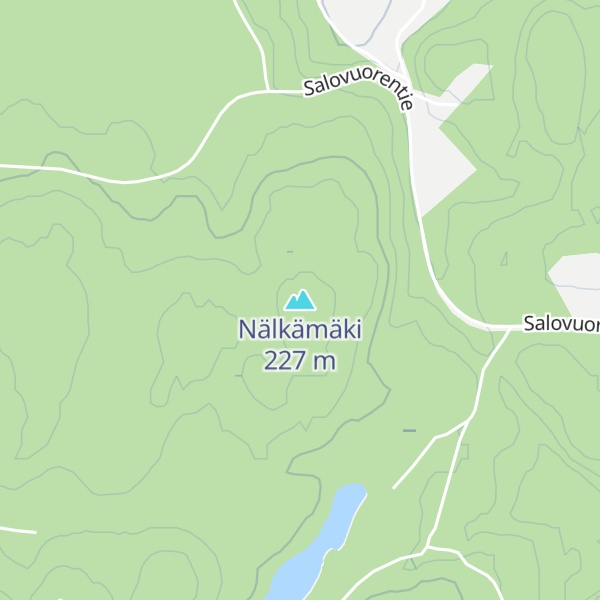 Map of Nälkämäki