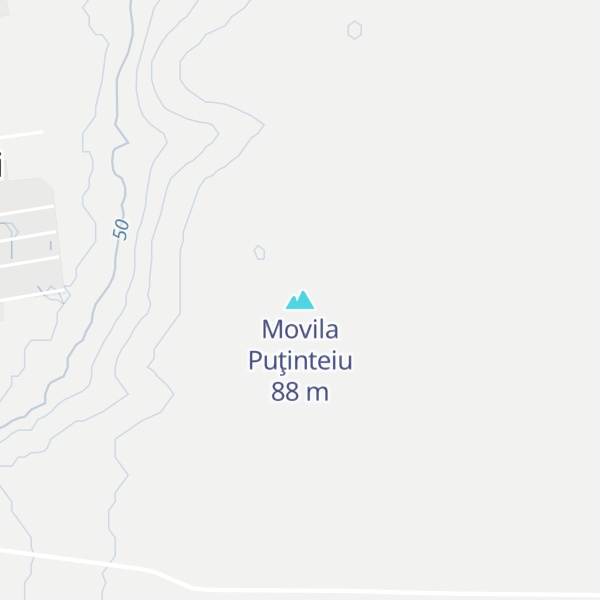 Map of Movila Puţinteiu