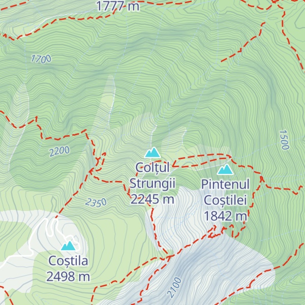 Map of Colțul Strungii