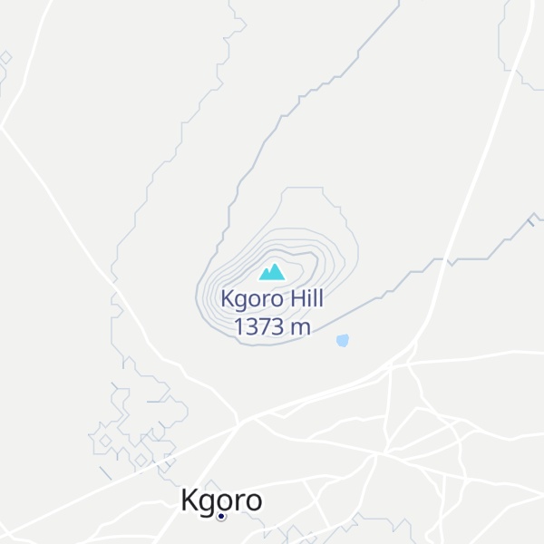 Map of Kgoro Hill