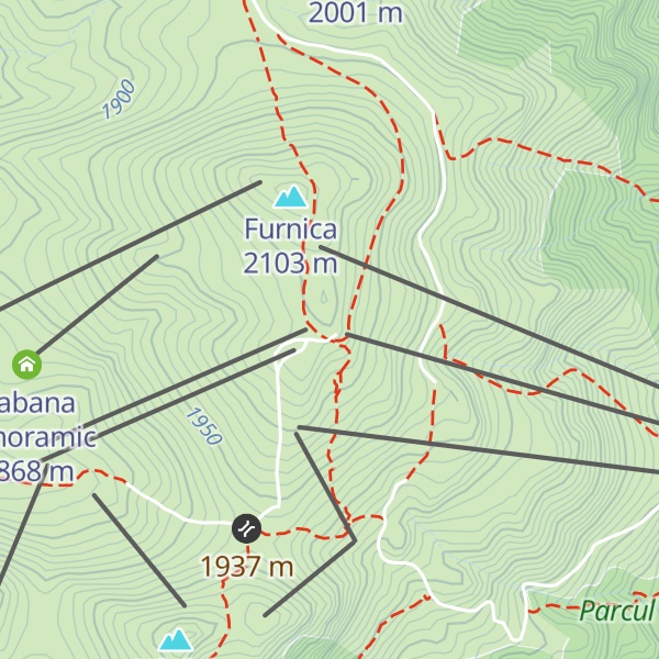 Map of Refugiul Salvamont Sinaia