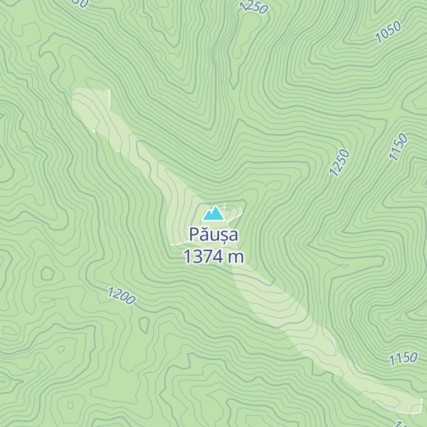 Map of Păușa