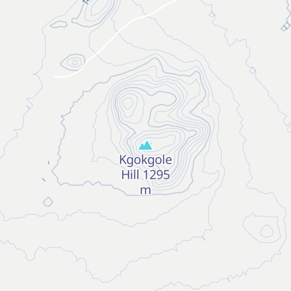 Map of Kgokgole Hill