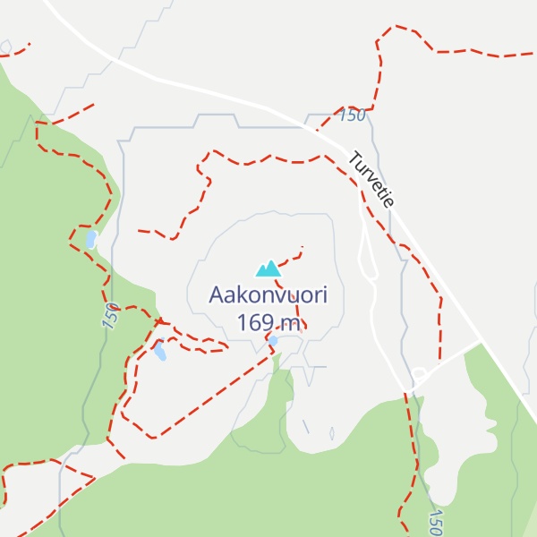 Map of Aakonvuori