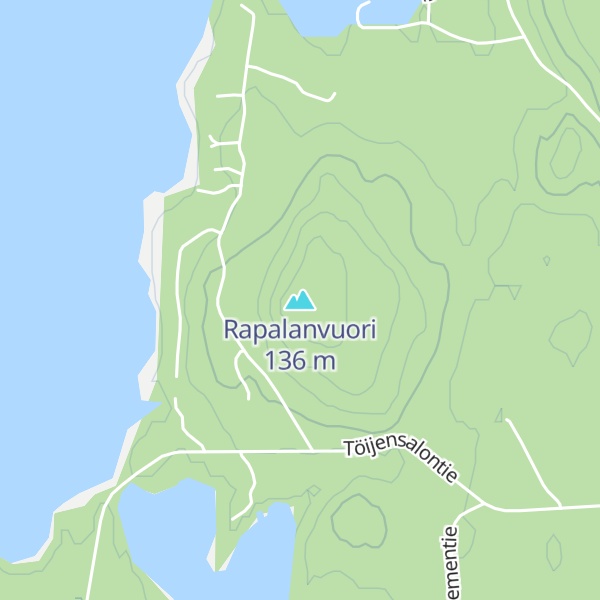 Map of Rapalanvuori