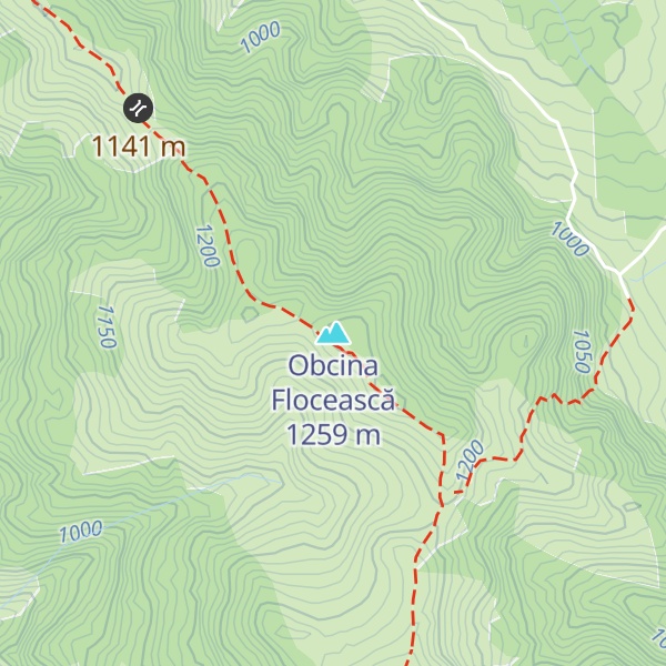 Map of Obcina Flocească