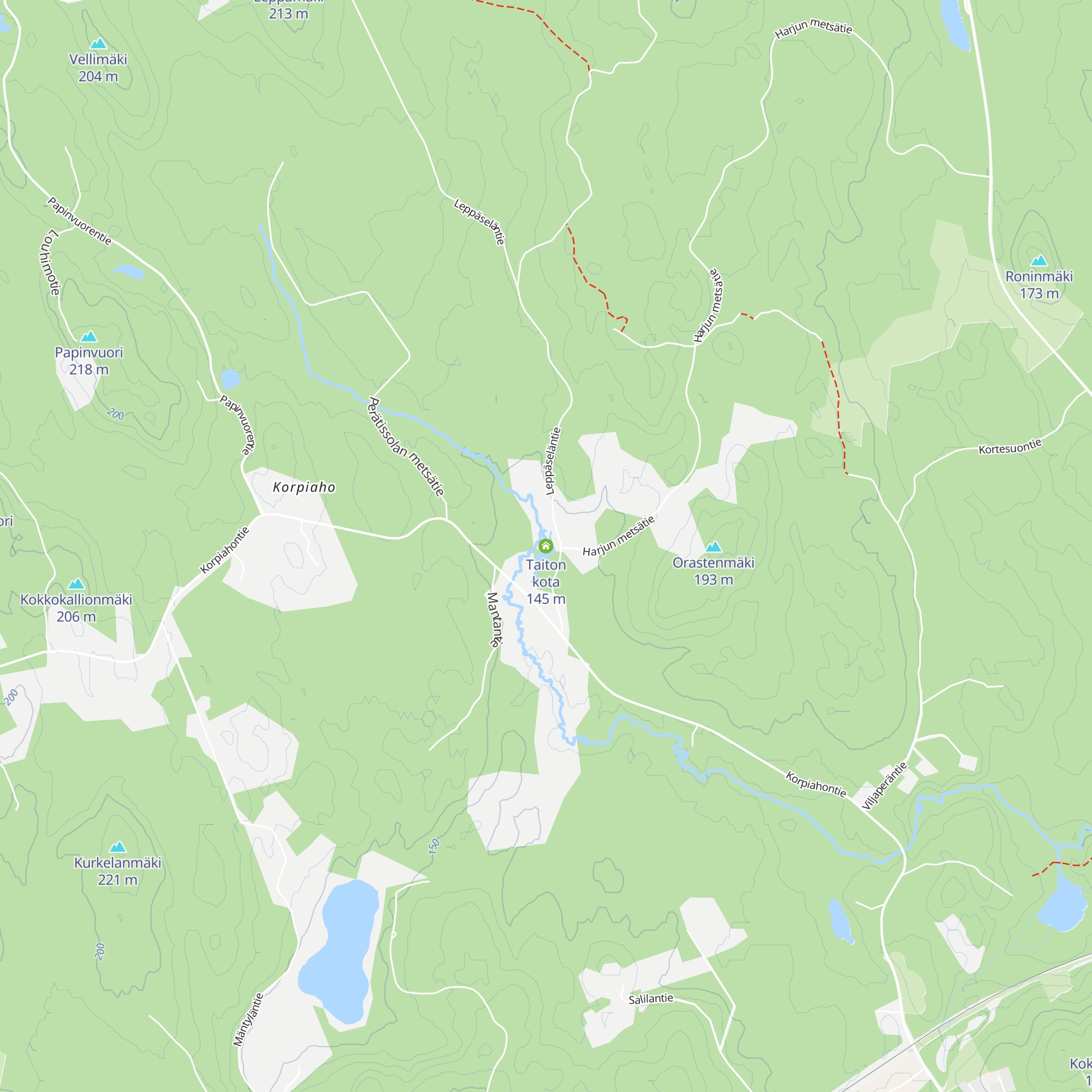 Taiton kota map