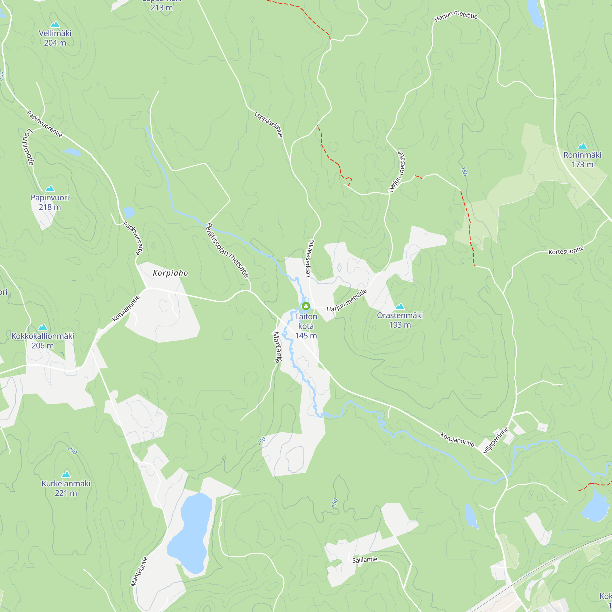 Taiton kota map