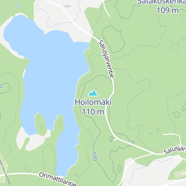 Map of Hoilomäki
