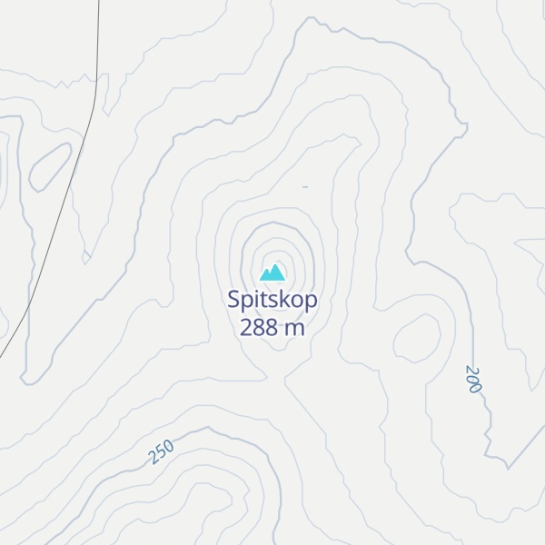 Map of Spitskop