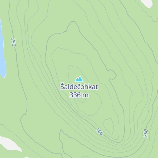 Map of Šaldečohkat