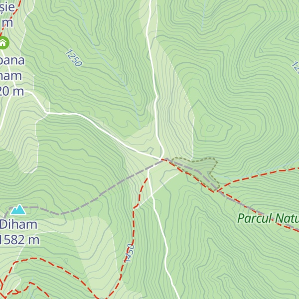 Map of Cabana Saua Diham