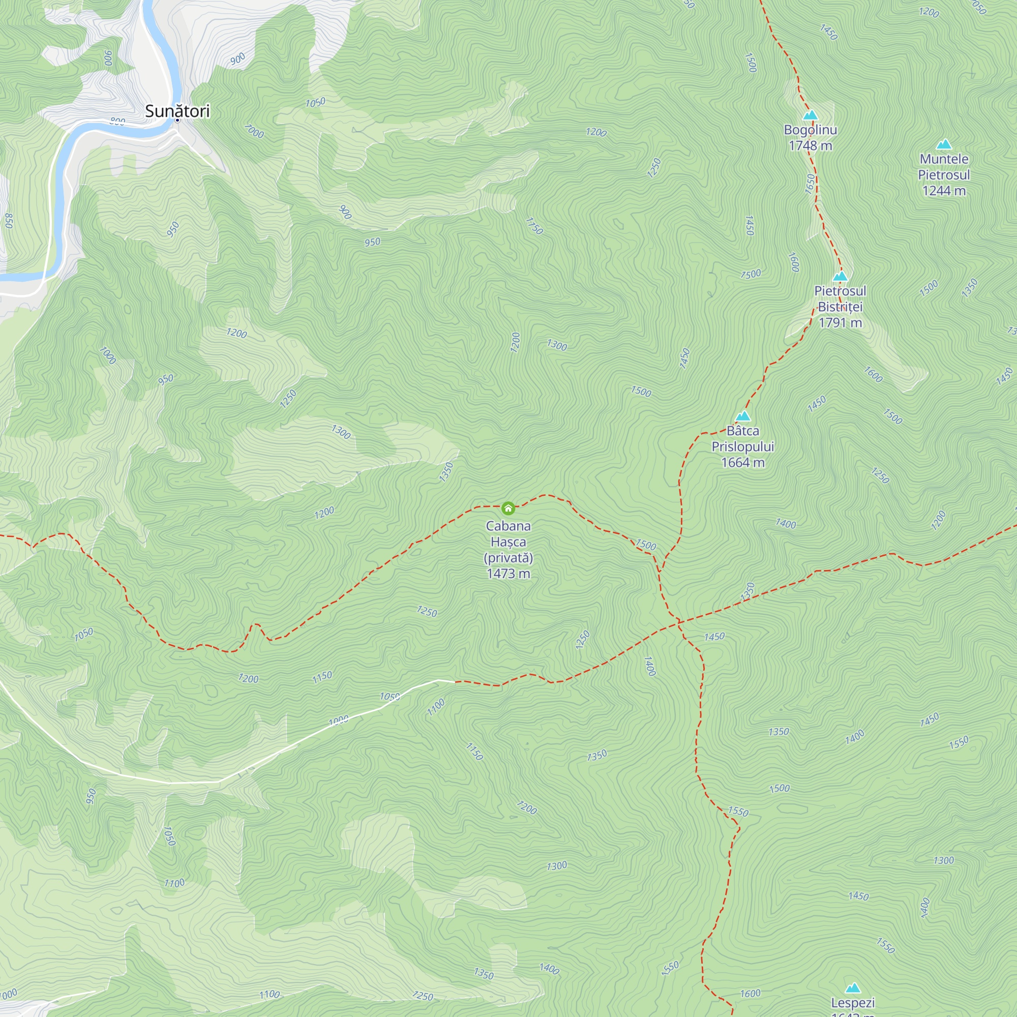 Cabana Hașca (privată) map