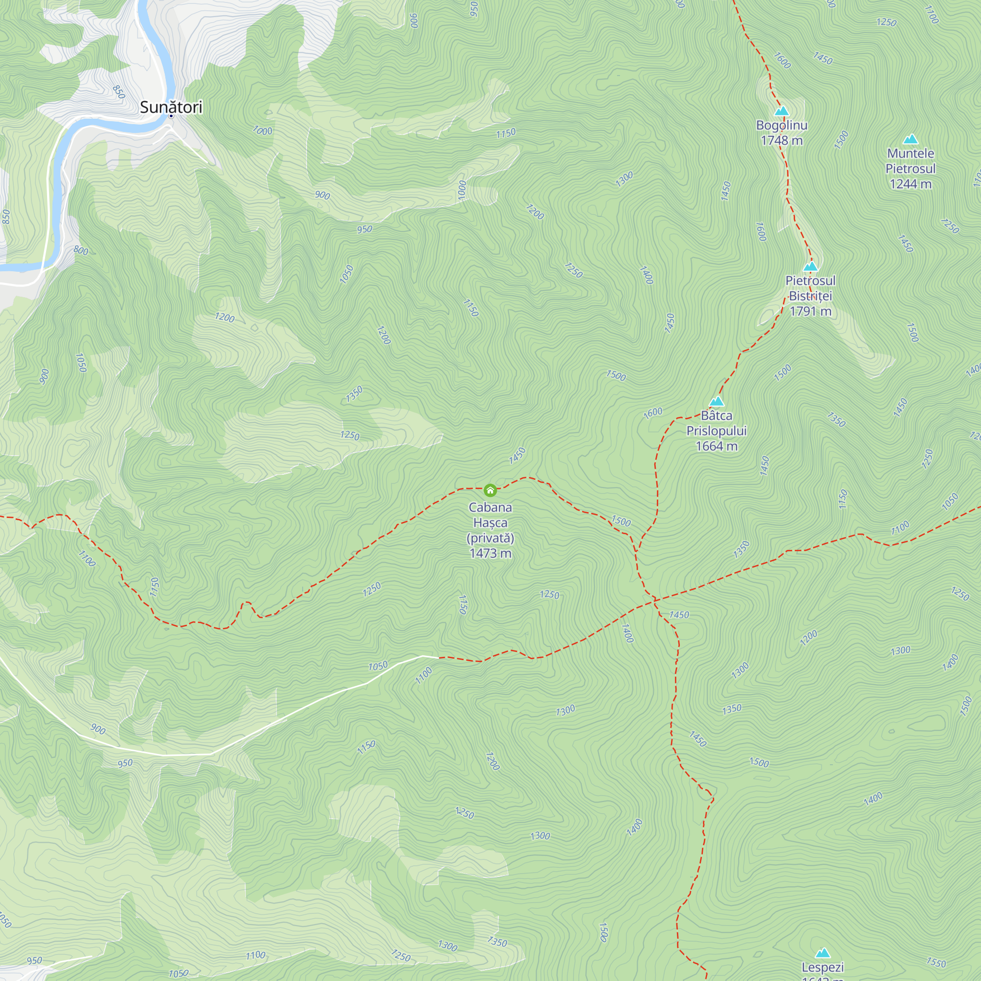 Cabana Hașca (privată) map