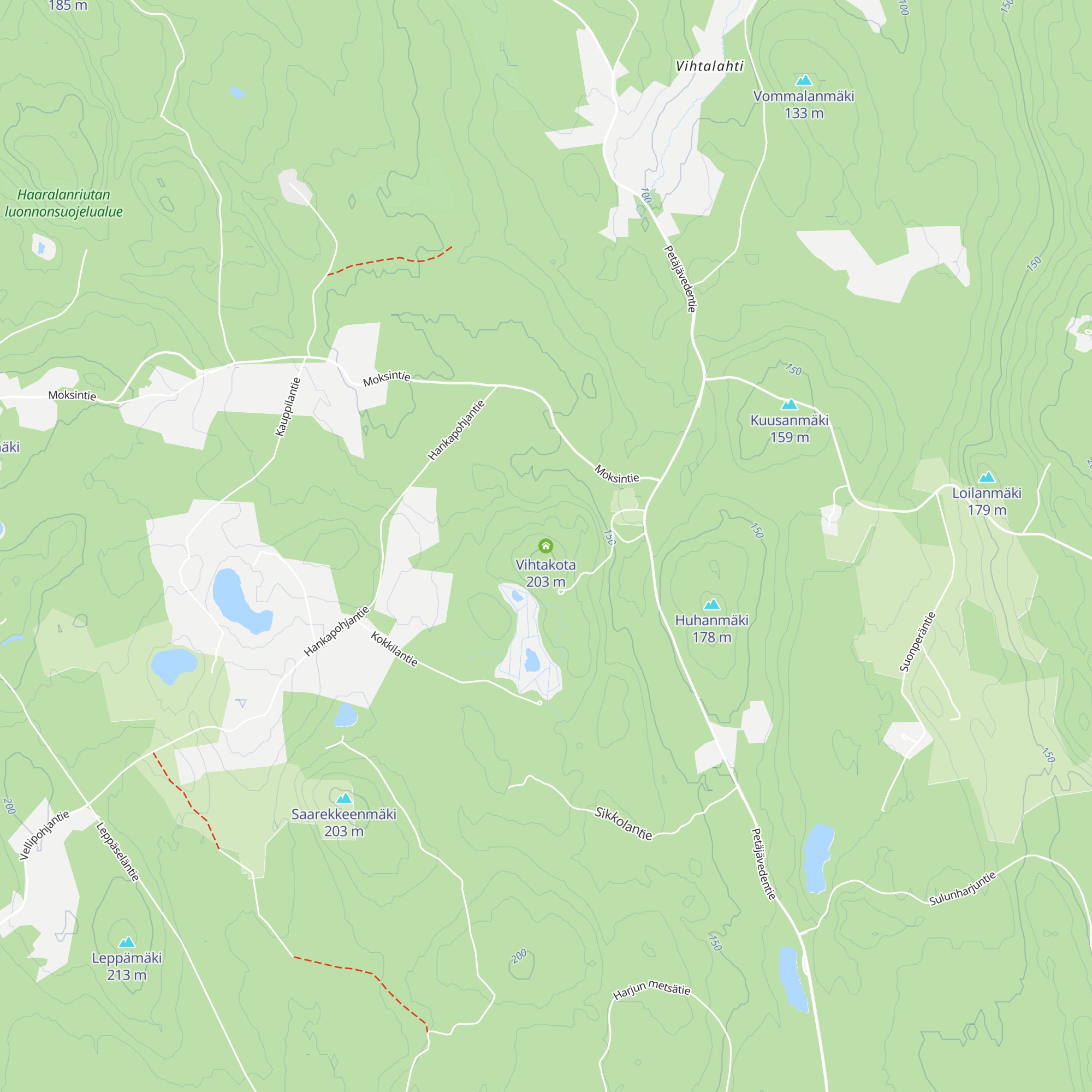 Vihtakota map