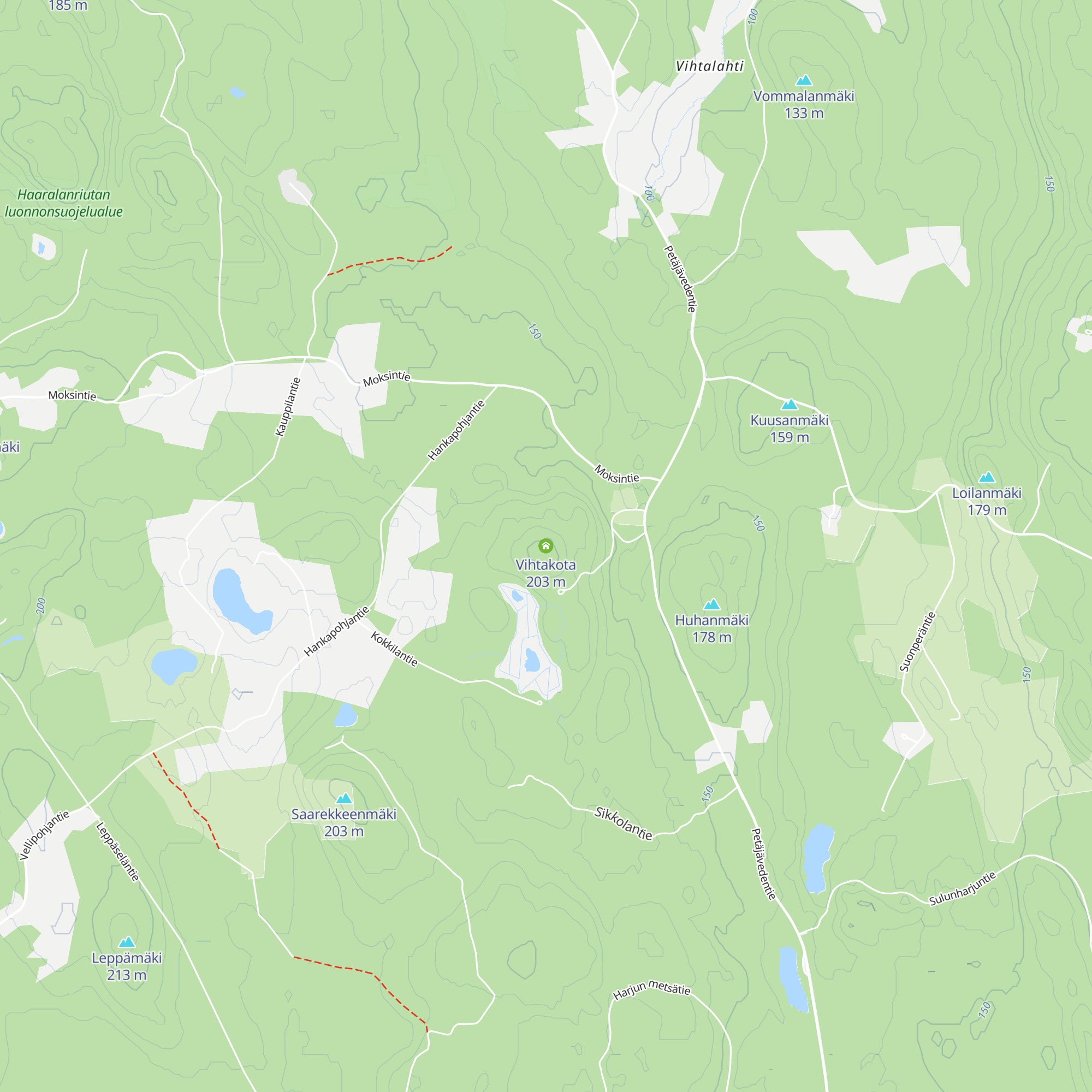 Vihtakota map