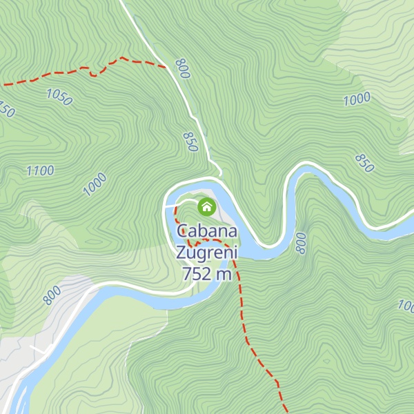 Map of Cabana Zugreni