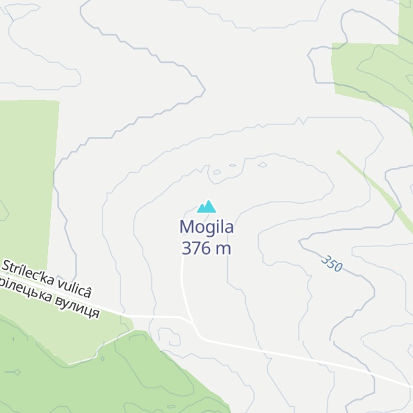 Map of Mogila