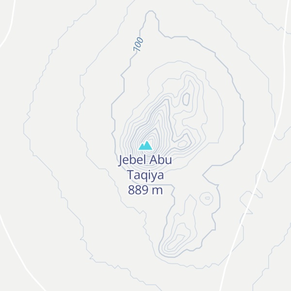 Map of Jebel Abu Taqiya
