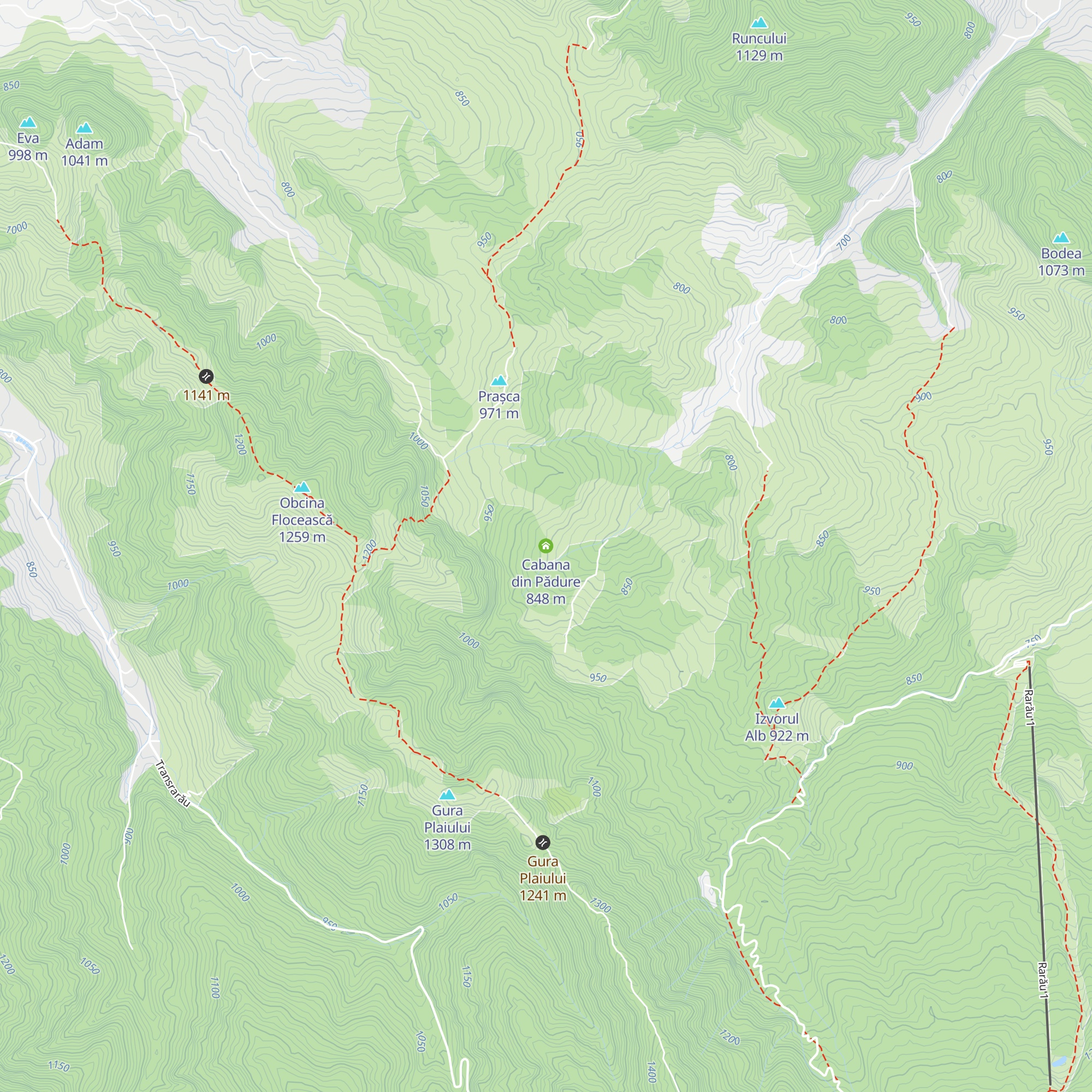 Cabana din Pădure map