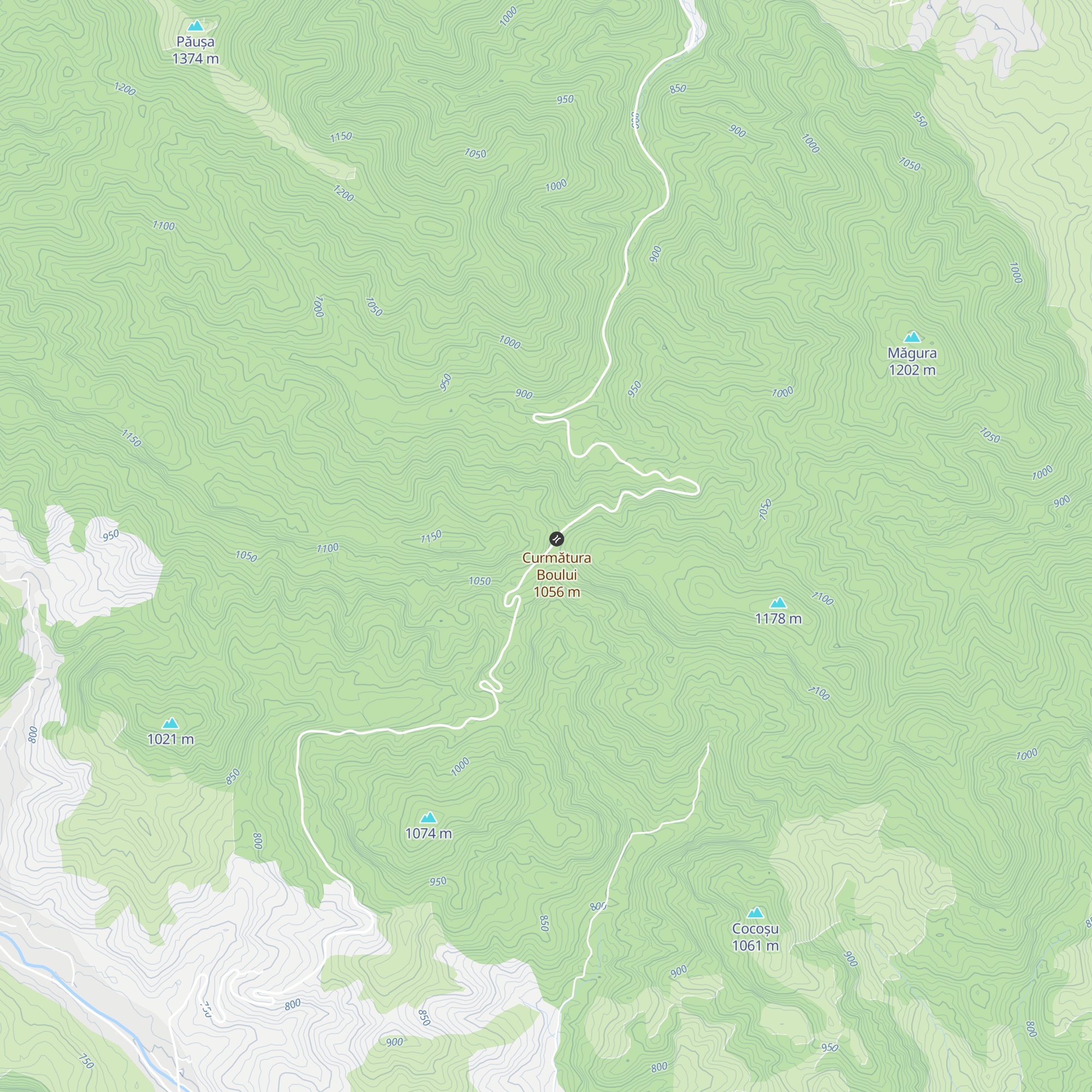Cabana Trei Movile map