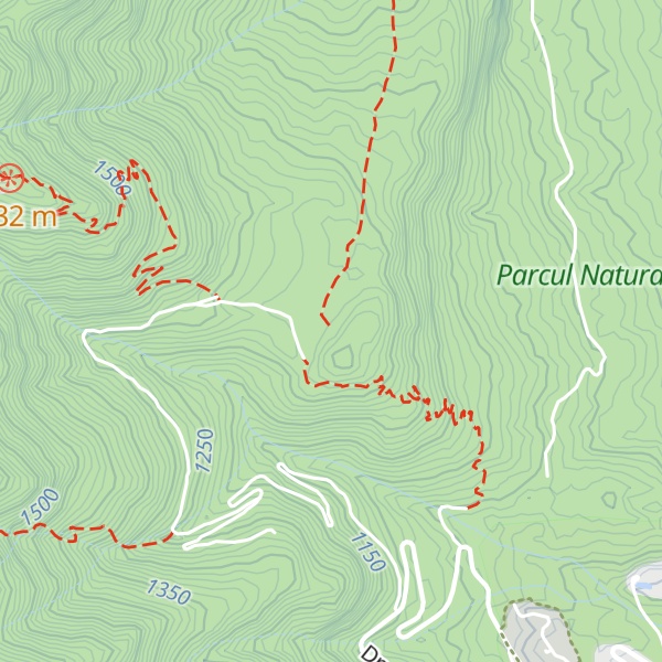 Map of Poiana Stânii