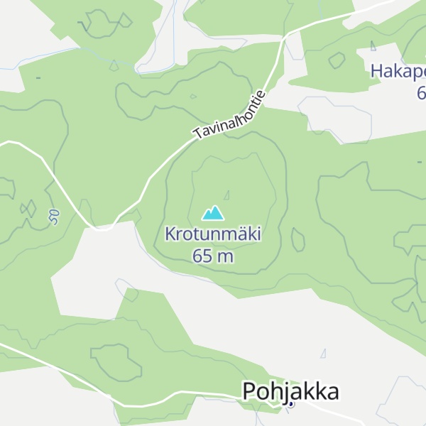 Map of Krotunmäki