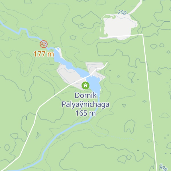 Map of Domik Palyaўnichaga